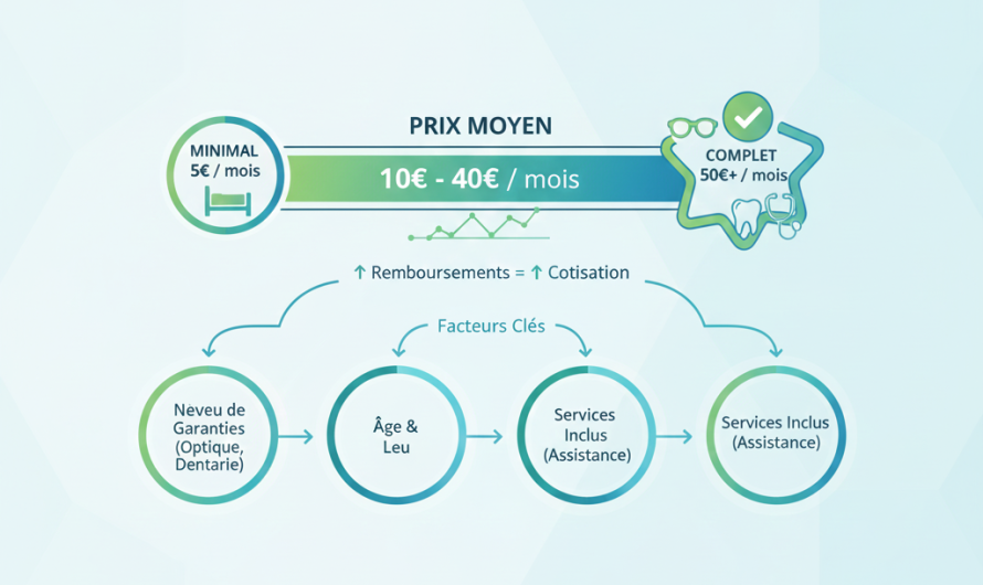 Quel est le prix d’une mutuelle étudiante ?